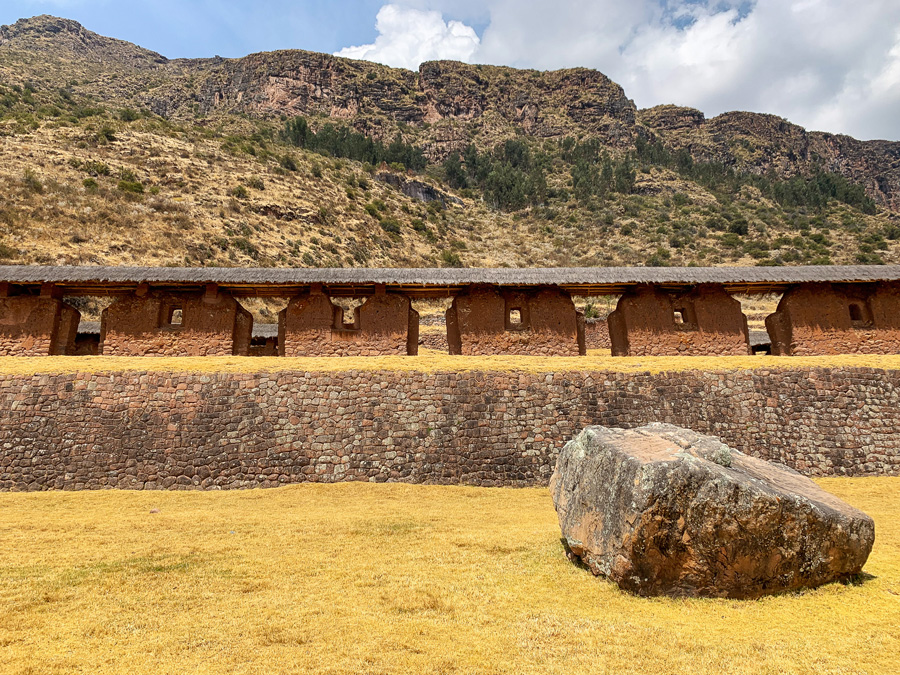 Huchuy Qosqo Trek, Inca ruins, grass, stone, mountains, sky, cloud