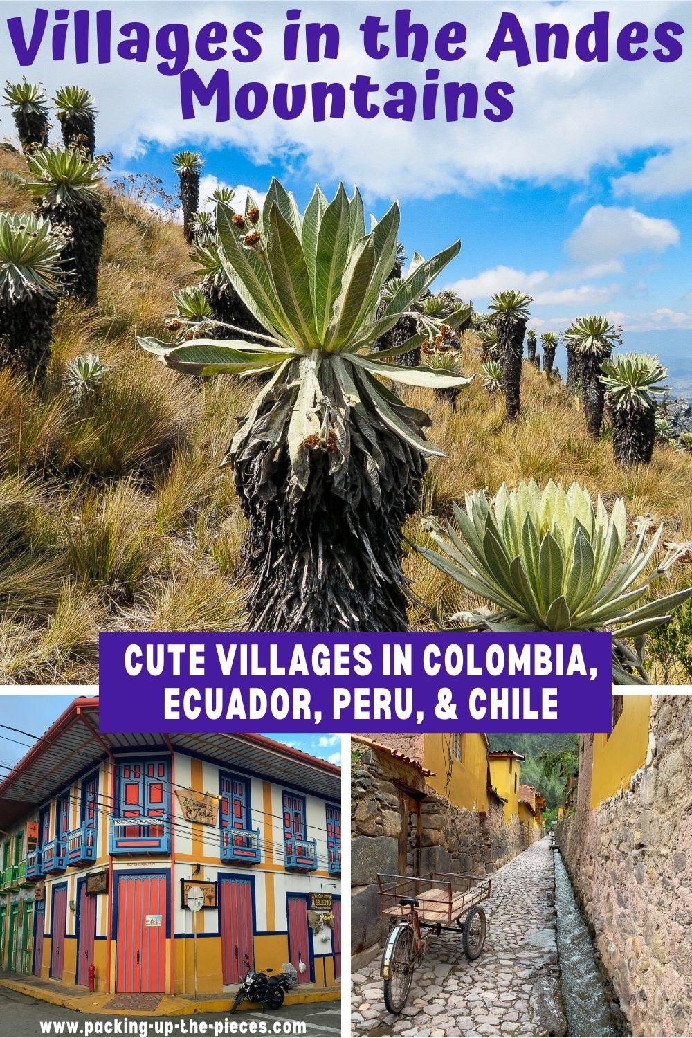 South American Villages pin 1