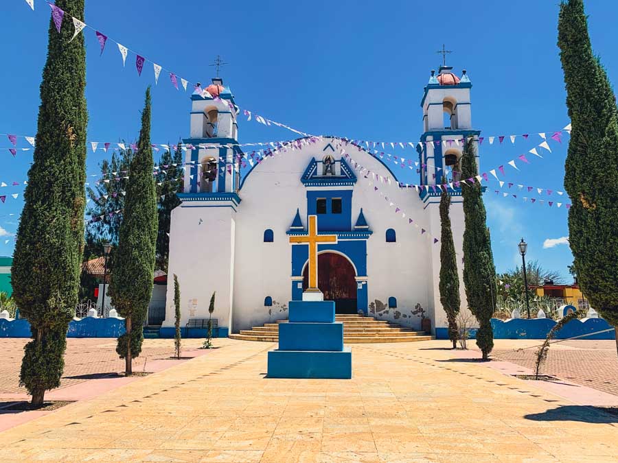 Santa Maria Atzompa church, oaxaca day trips, best places to visit in Oaxaca