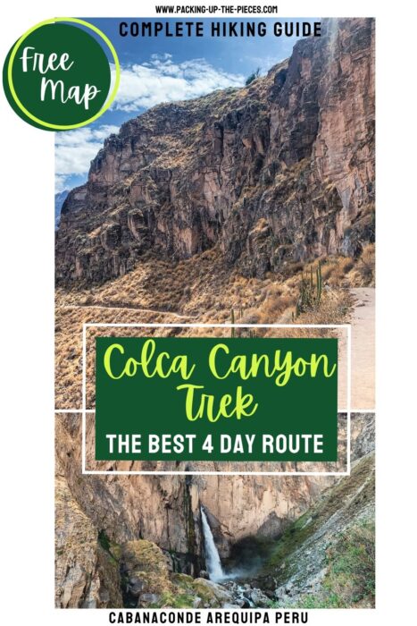 Colca Canyon Trek pin 2