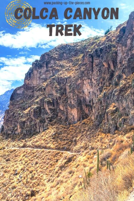 Colca Canyon Trek pin 2