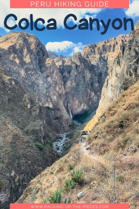 Colca Canyon Trek pin 3