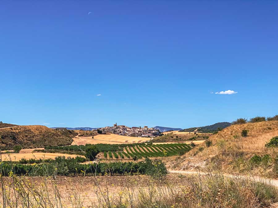 Cirauqui Spain is a spectacular hilltop village